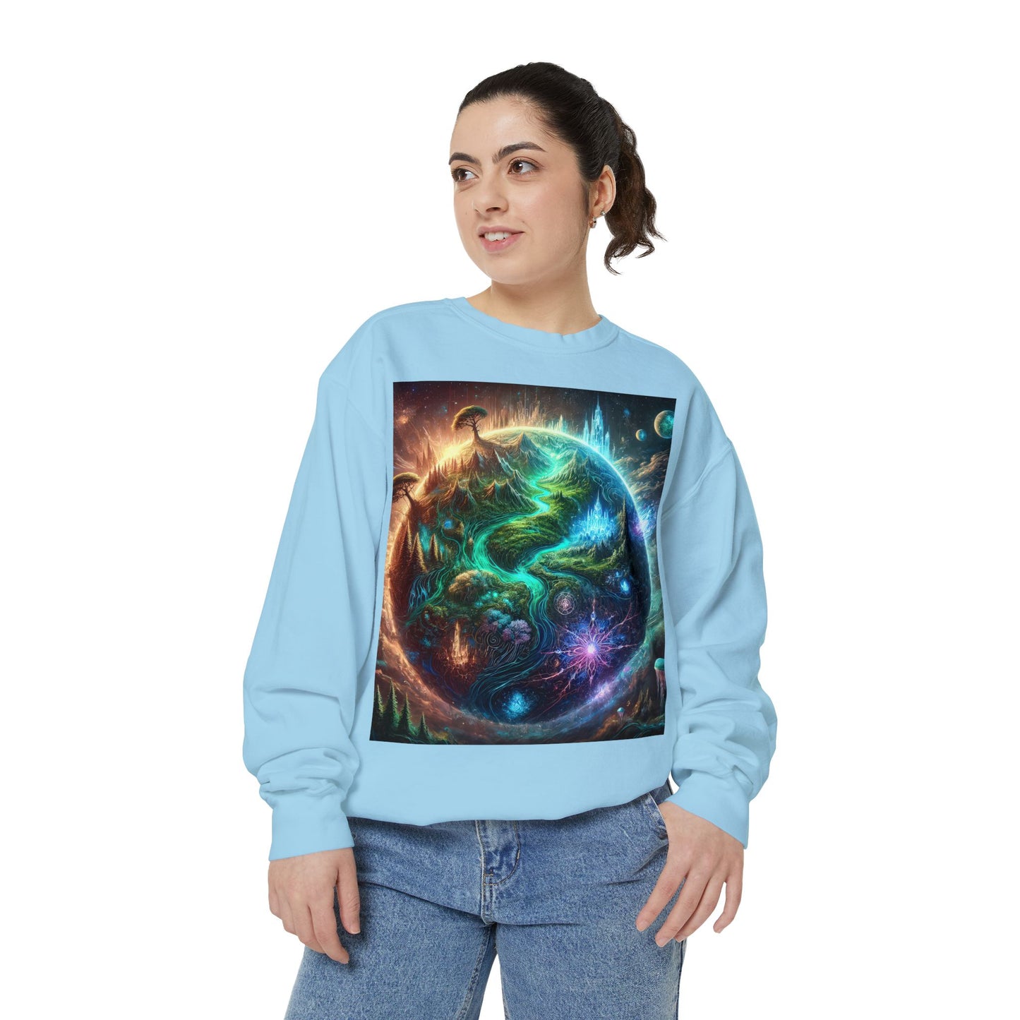 Unisex Garment-Dyed Sweatshirt