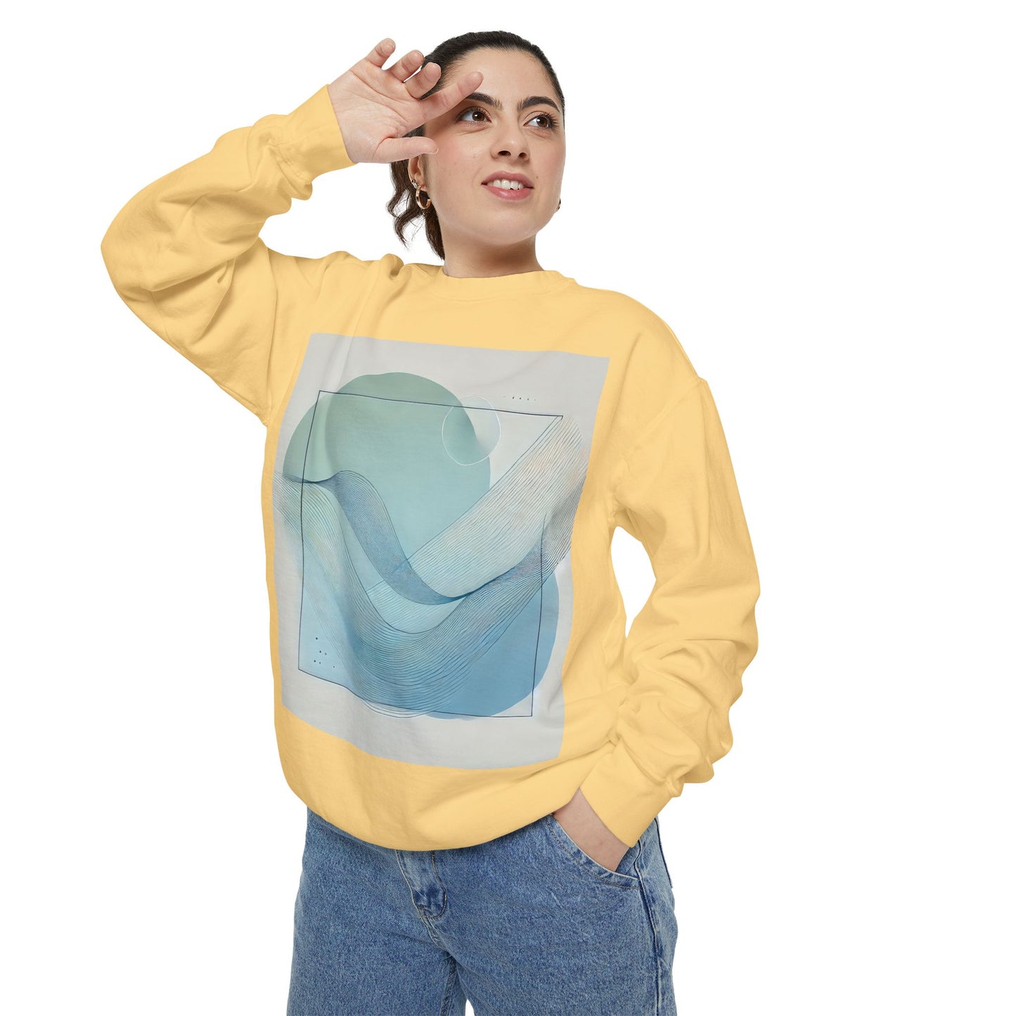 Unisex Garment-Dyed Sweatshirt