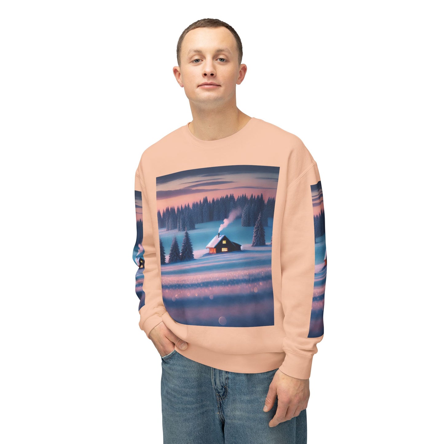 Unisex Lightweight Crewneck Sweatshirt