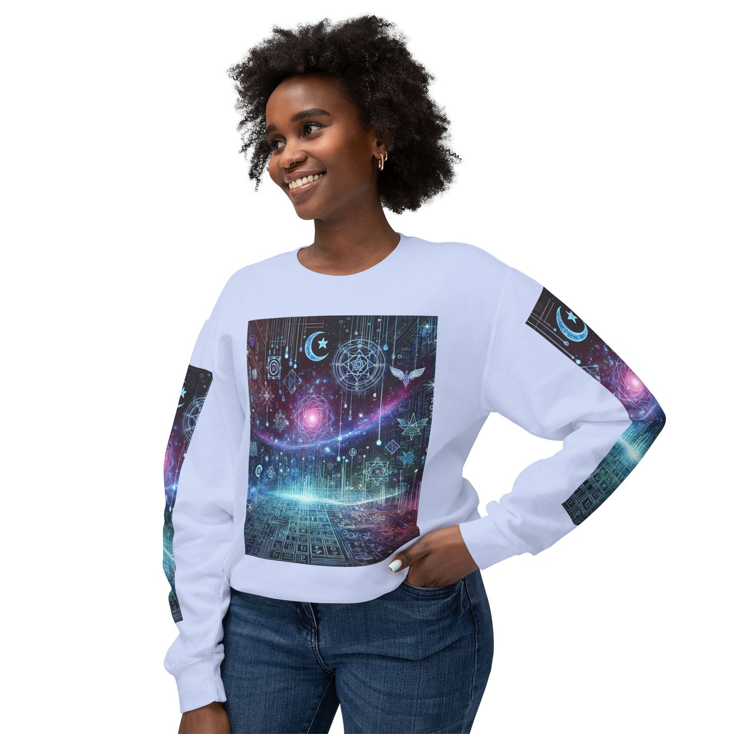 Unisex Lightweight Crewneck Sweatshirt