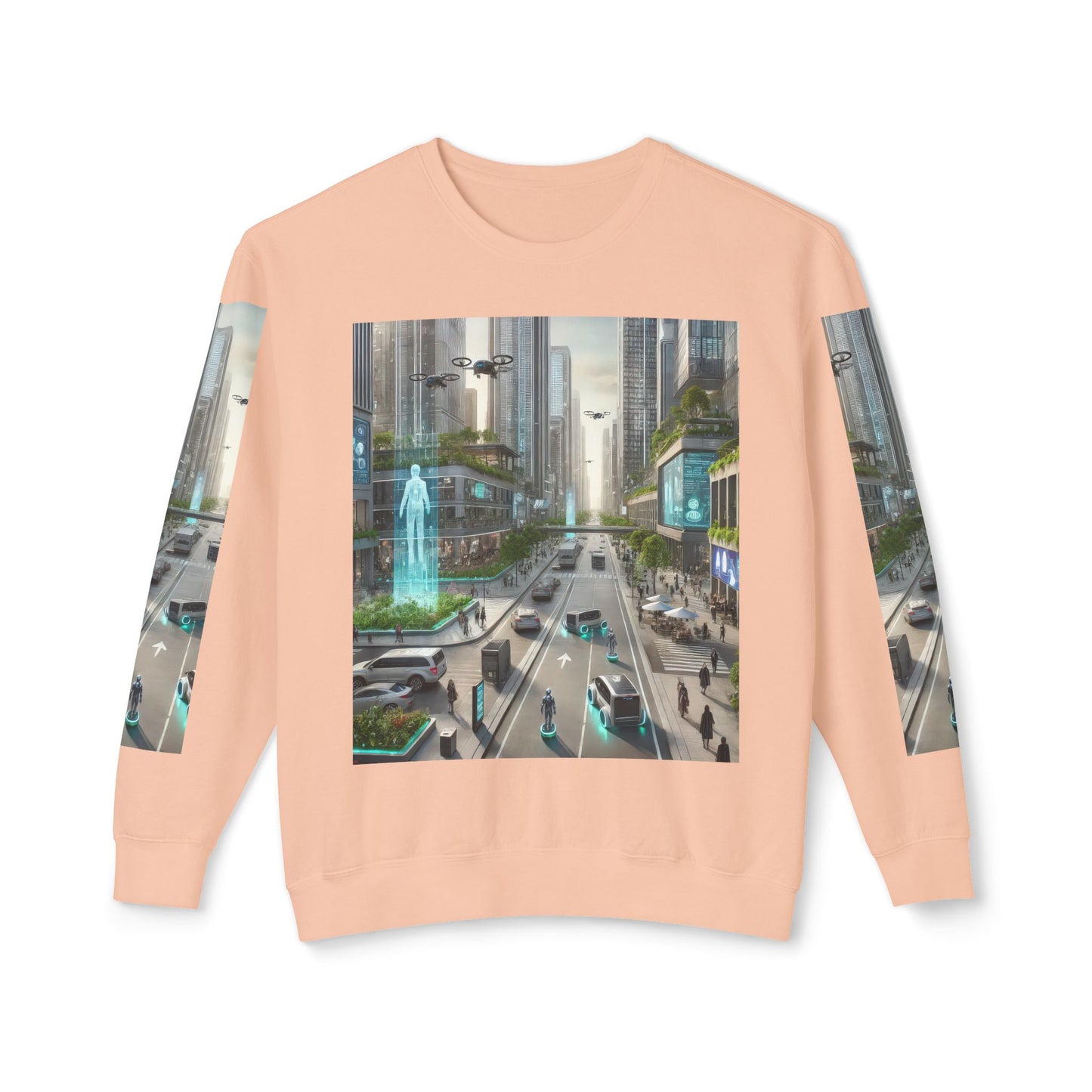 Unisex Lightweight Crewneck Sweatshirt