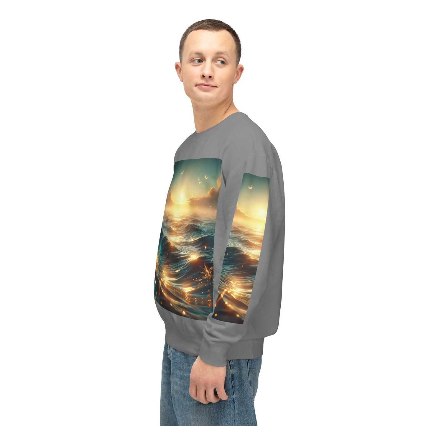 Unisex Lightweight Crewneck Sweatshirt