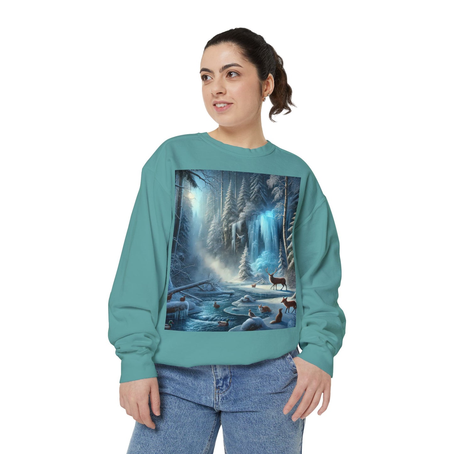 Unisex Garment-Dyed Sweatshirt