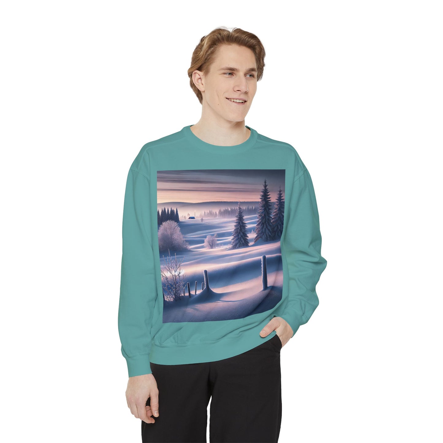 Unisex Garment-Dyed Sweatshirt