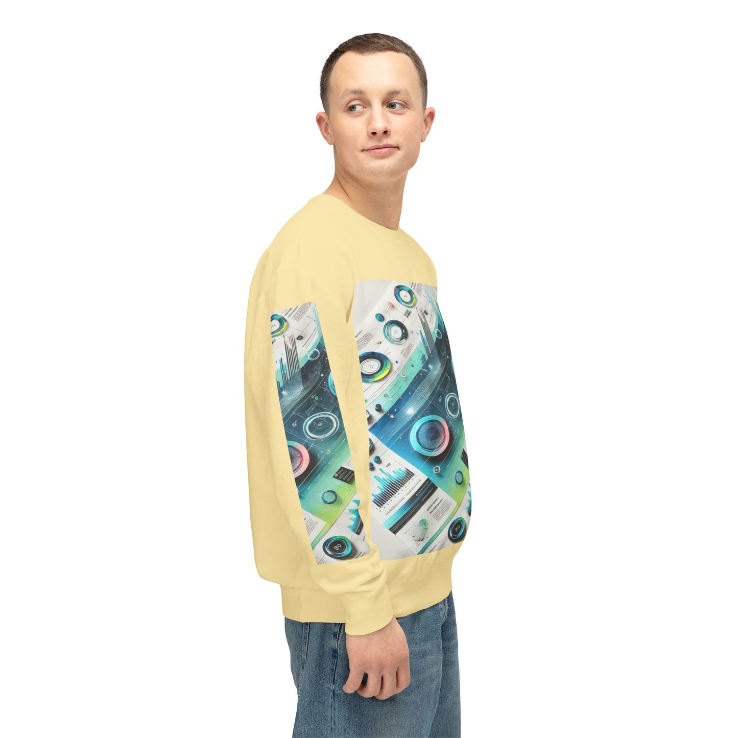 Unisex Lightweight Crewneck Sweatshirt