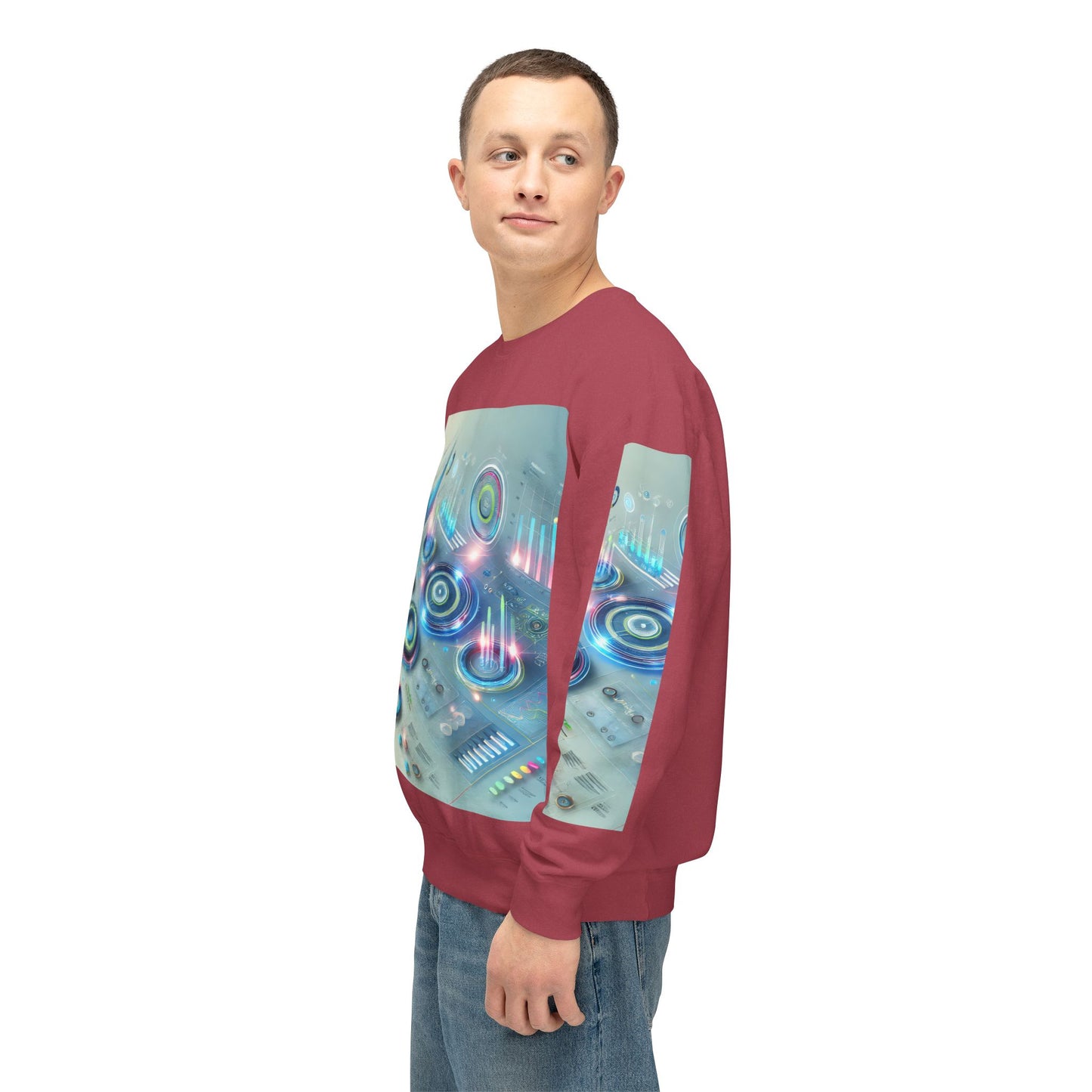 Unisex Lightweight Crewneck Sweatshirt