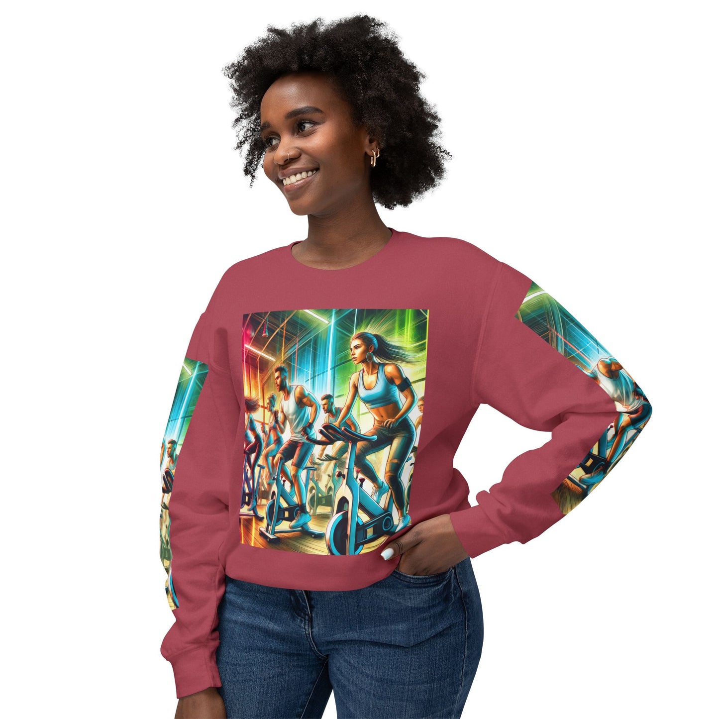 Unisex Lightweight Crewneck Sweatshirt