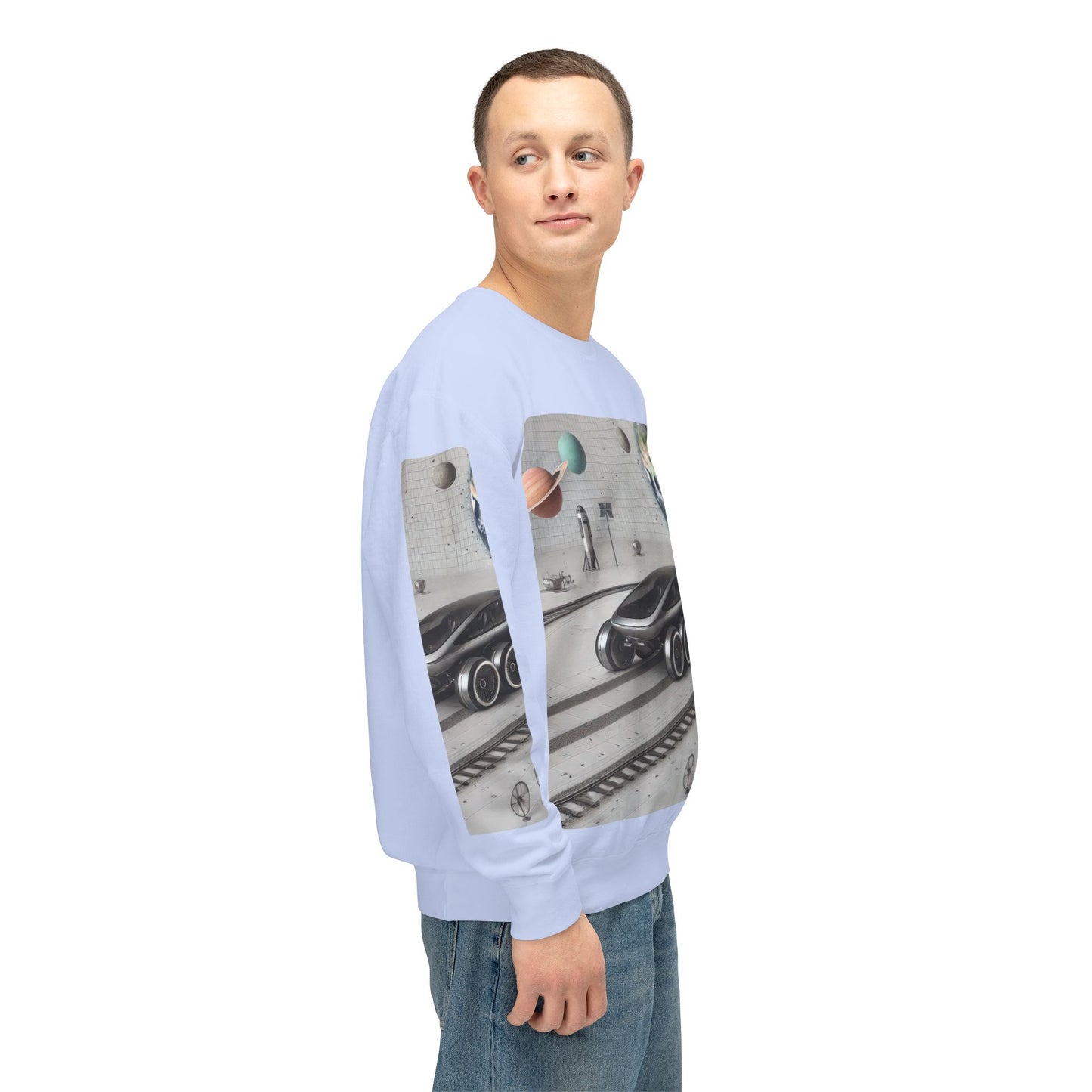 Unisex Lightweight Crewneck Sweatshirt