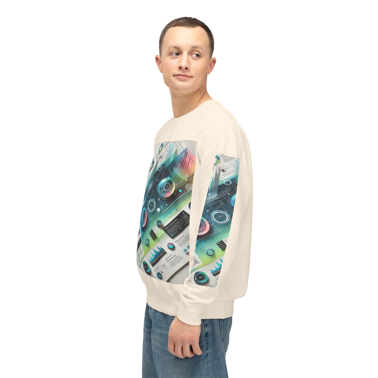 Unisex Lightweight Crewneck Sweatshirt