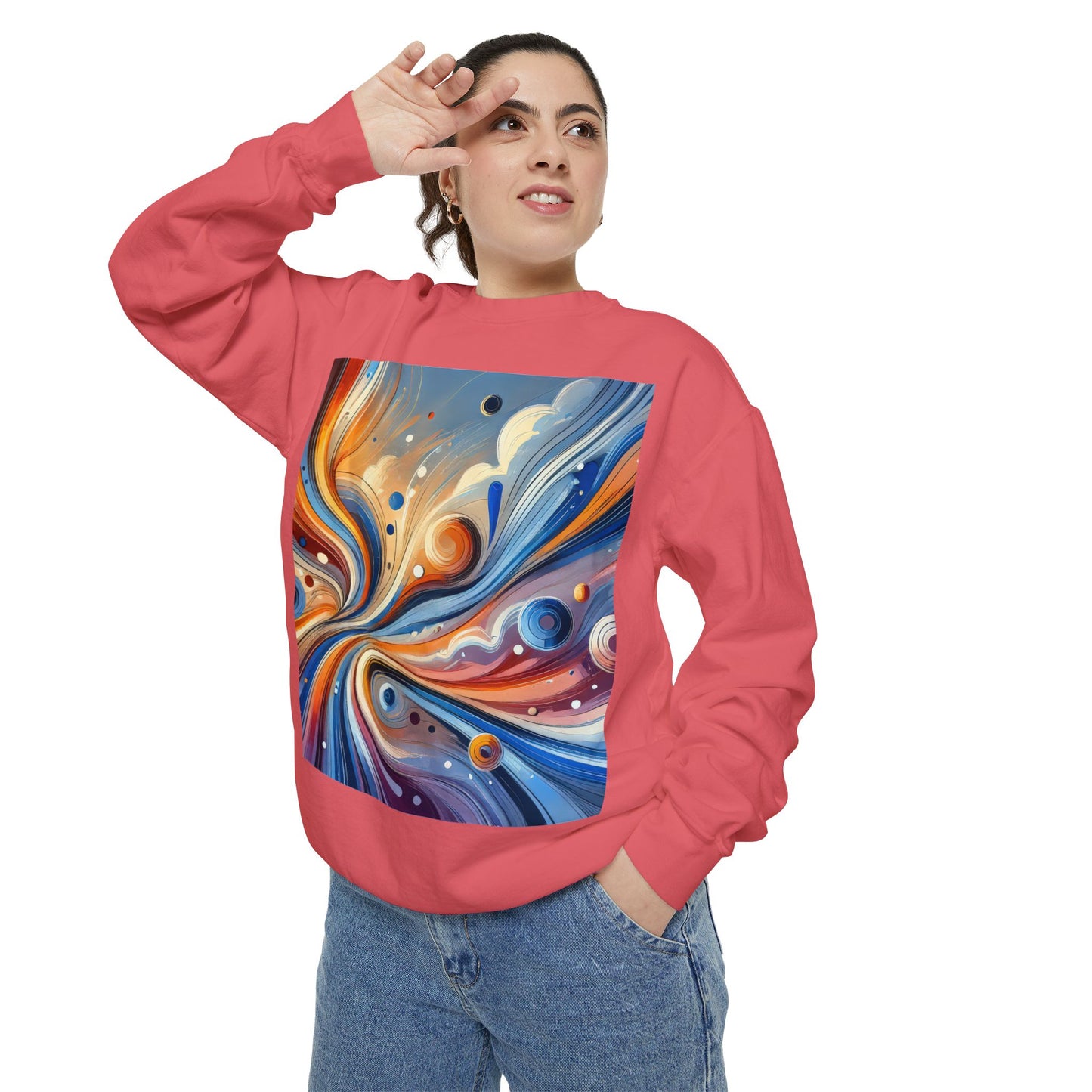 Unisex Garment-Dyed Sweatshirt