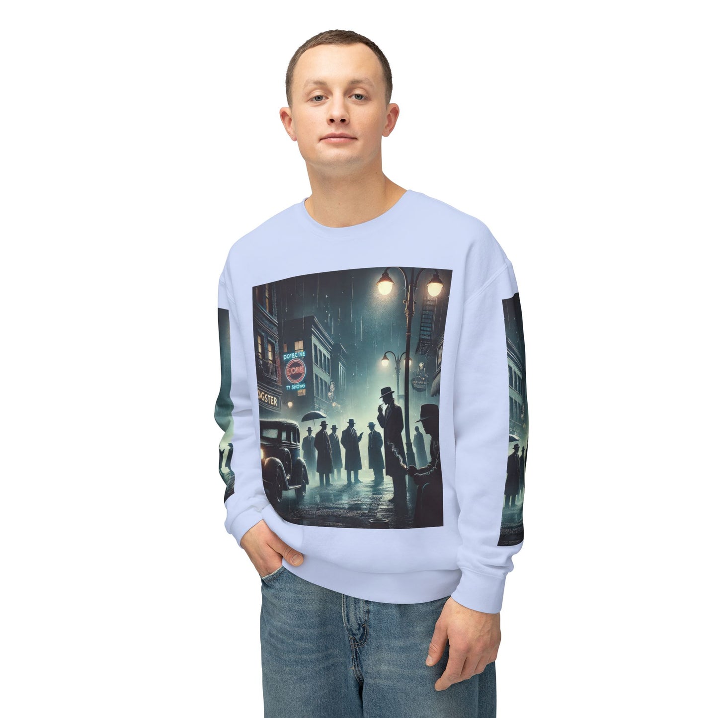 Unisex Lightweight Crewneck Sweatshirt