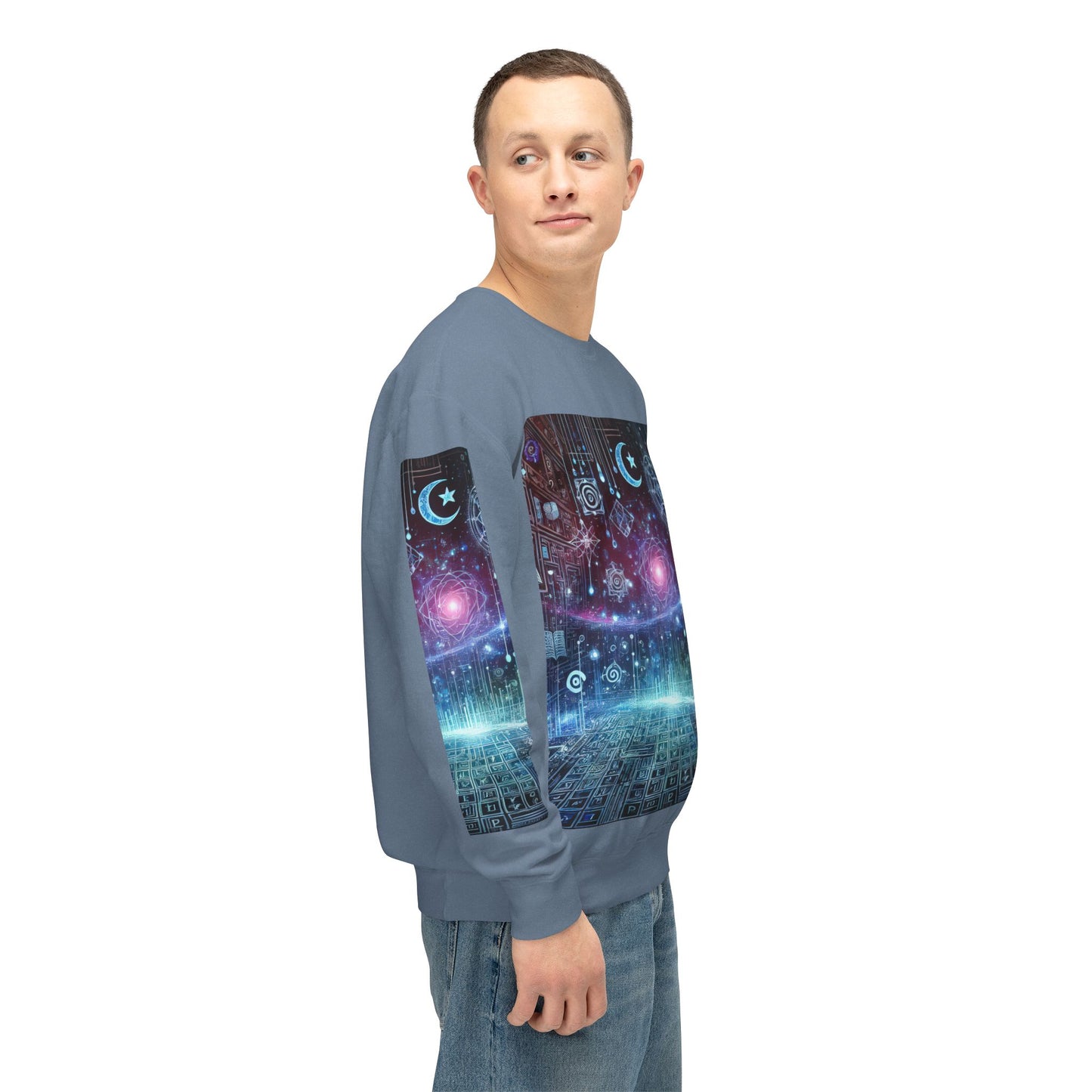 Unisex Lightweight Crewneck Sweatshirt