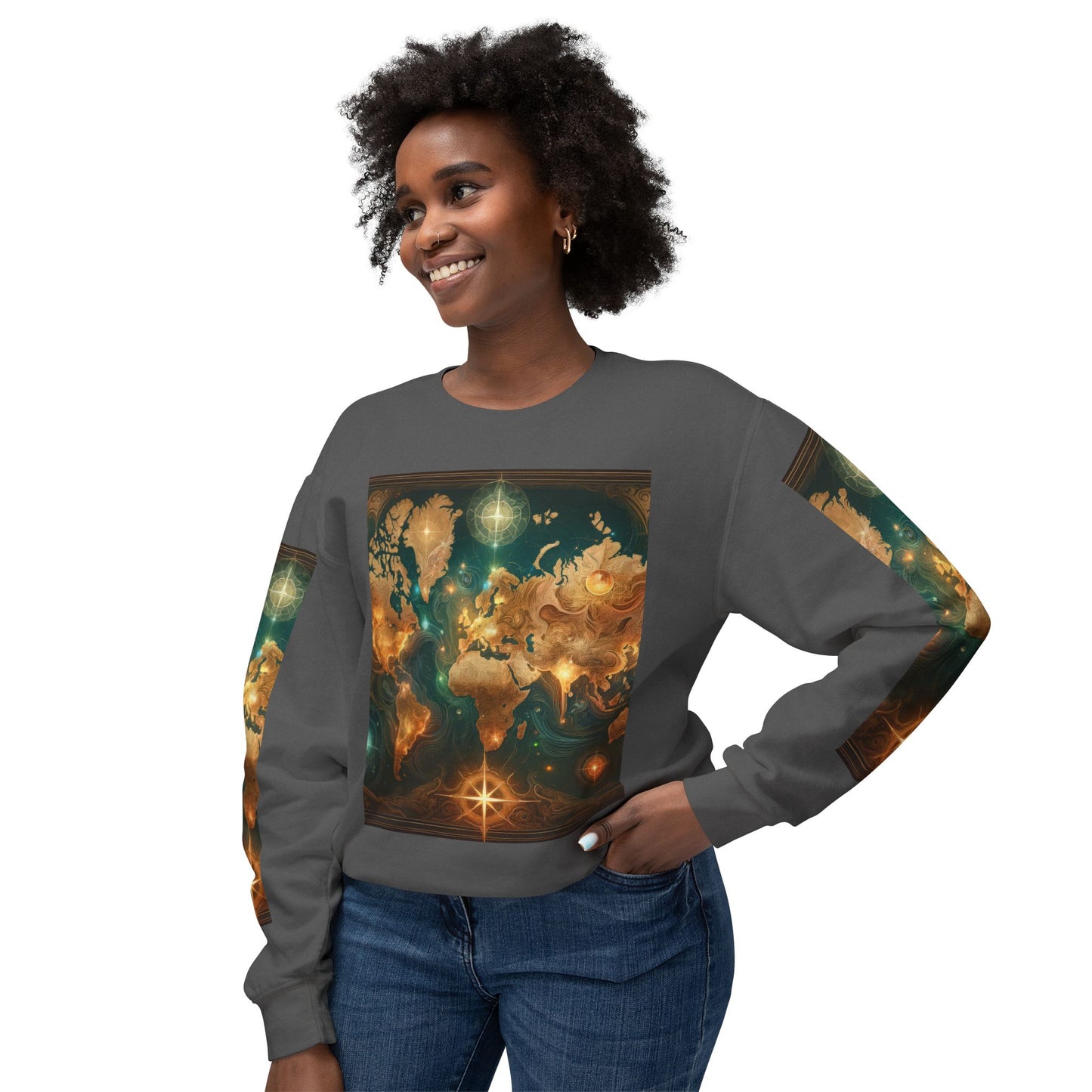 Unisex Lightweight Crewneck Sweatshirt