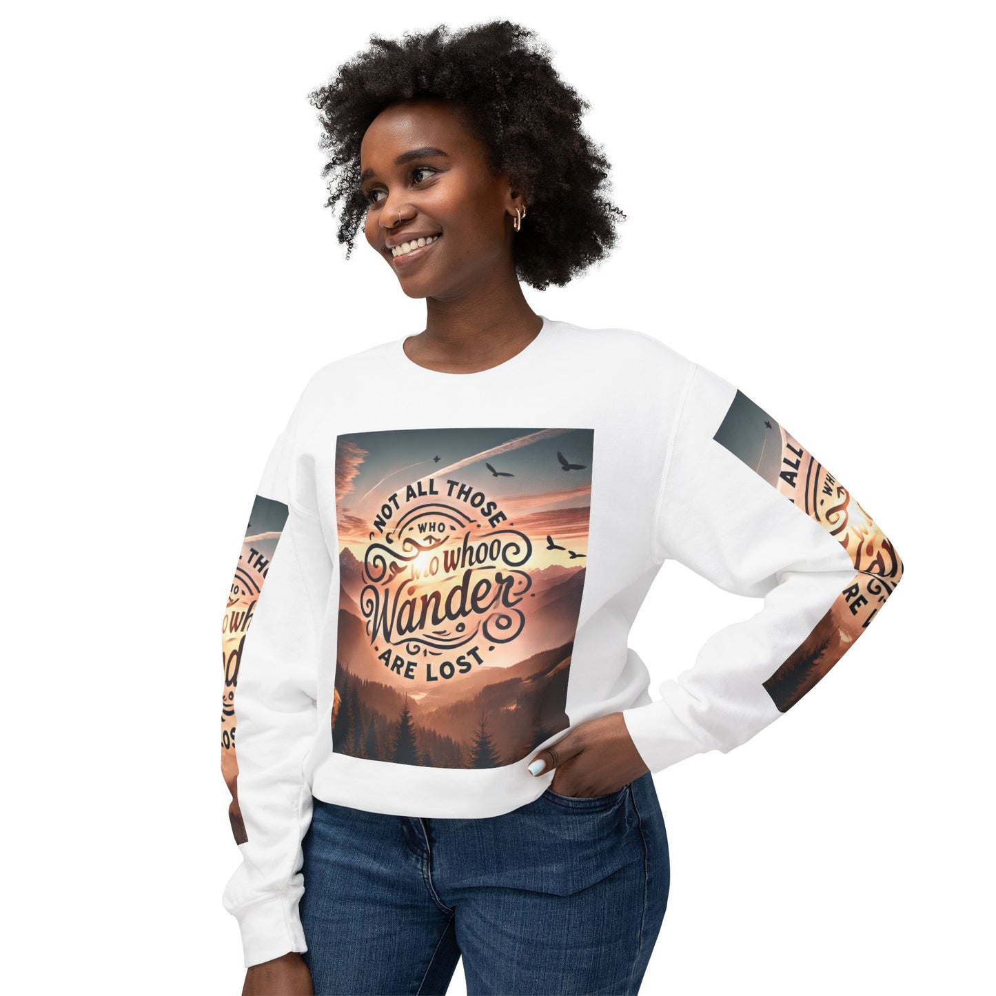 Unisex Lightweight Crewneck Sweatshirt