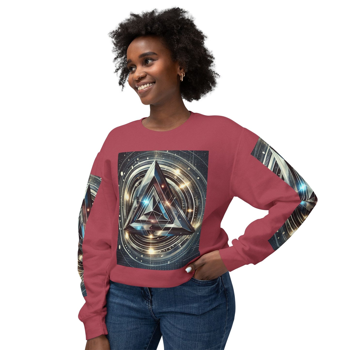 Unisex Lightweight Crewneck Sweatshirt