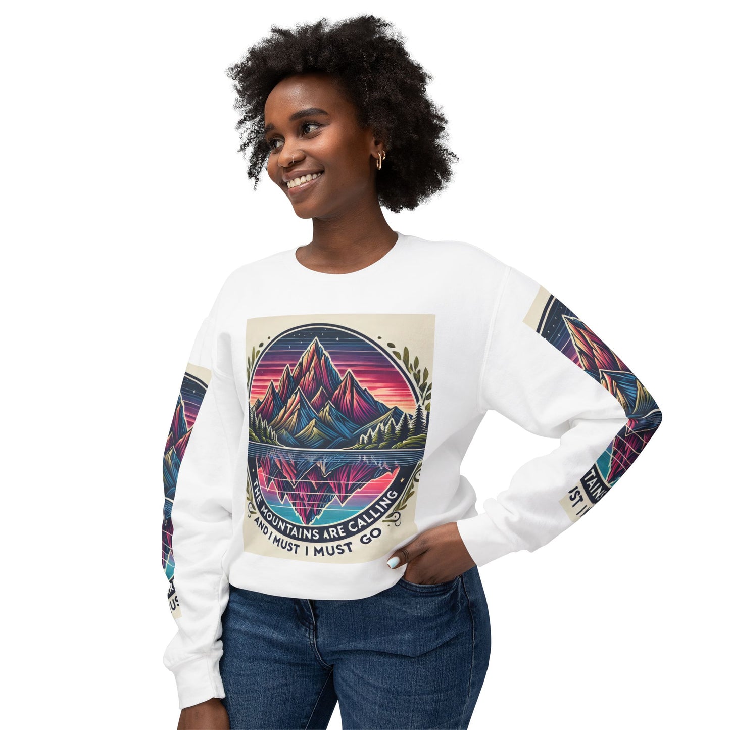 Unisex Lightweight Crewneck Sweatshirt