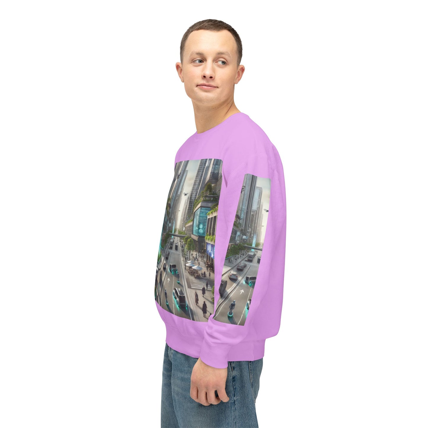 Unisex Lightweight Crewneck Sweatshirt