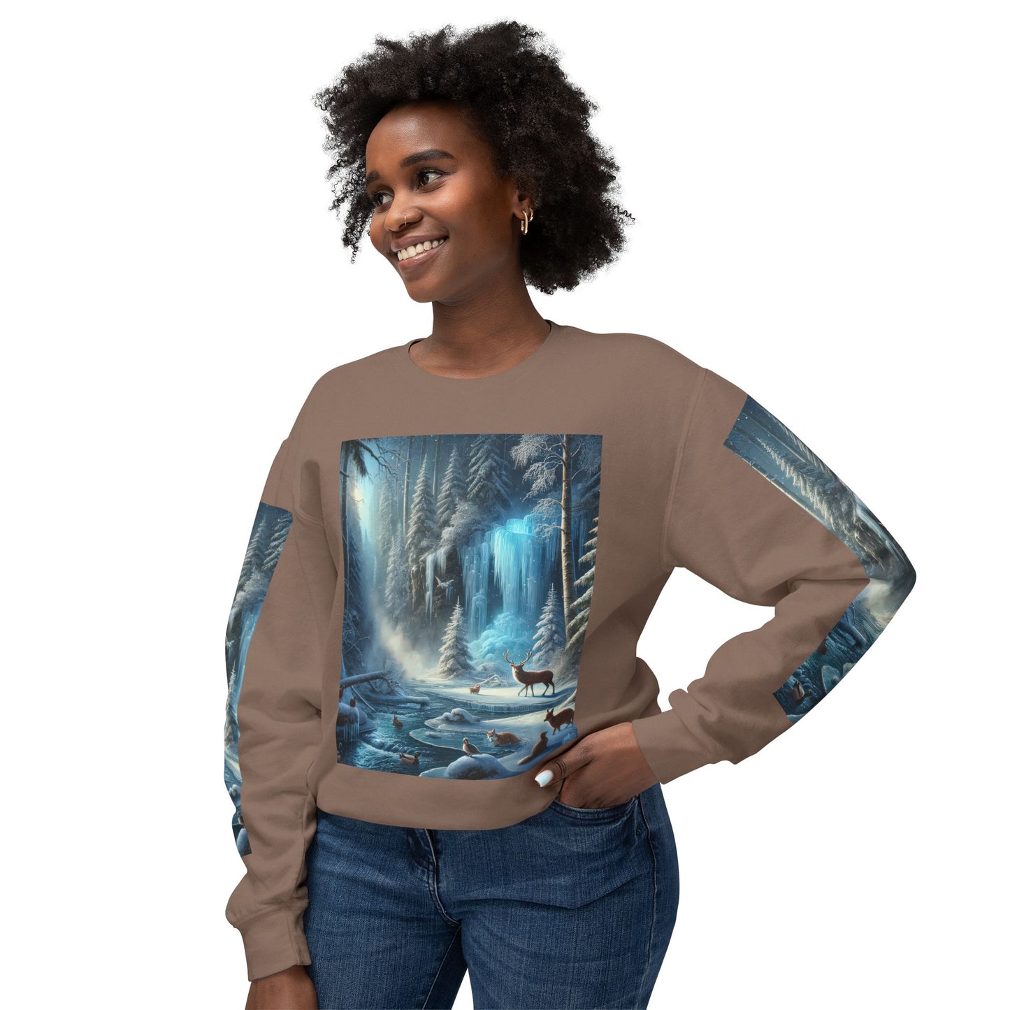 Unisex Lightweight Crewneck Sweatshirt