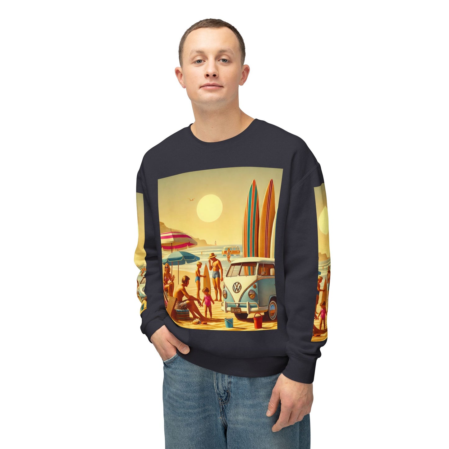 Unisex Lightweight Crewneck Sweatshirt