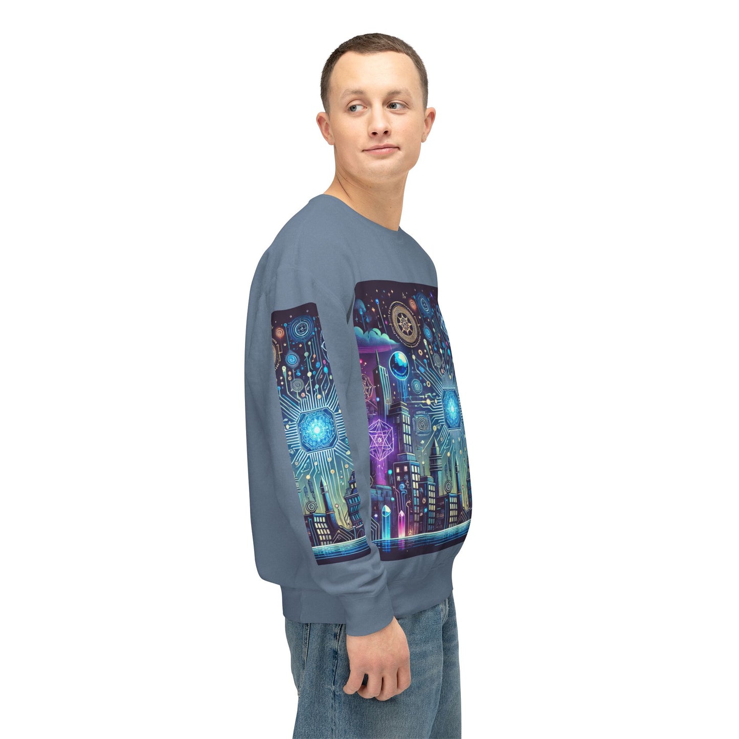 Unisex Lightweight Crewneck Sweatshirt