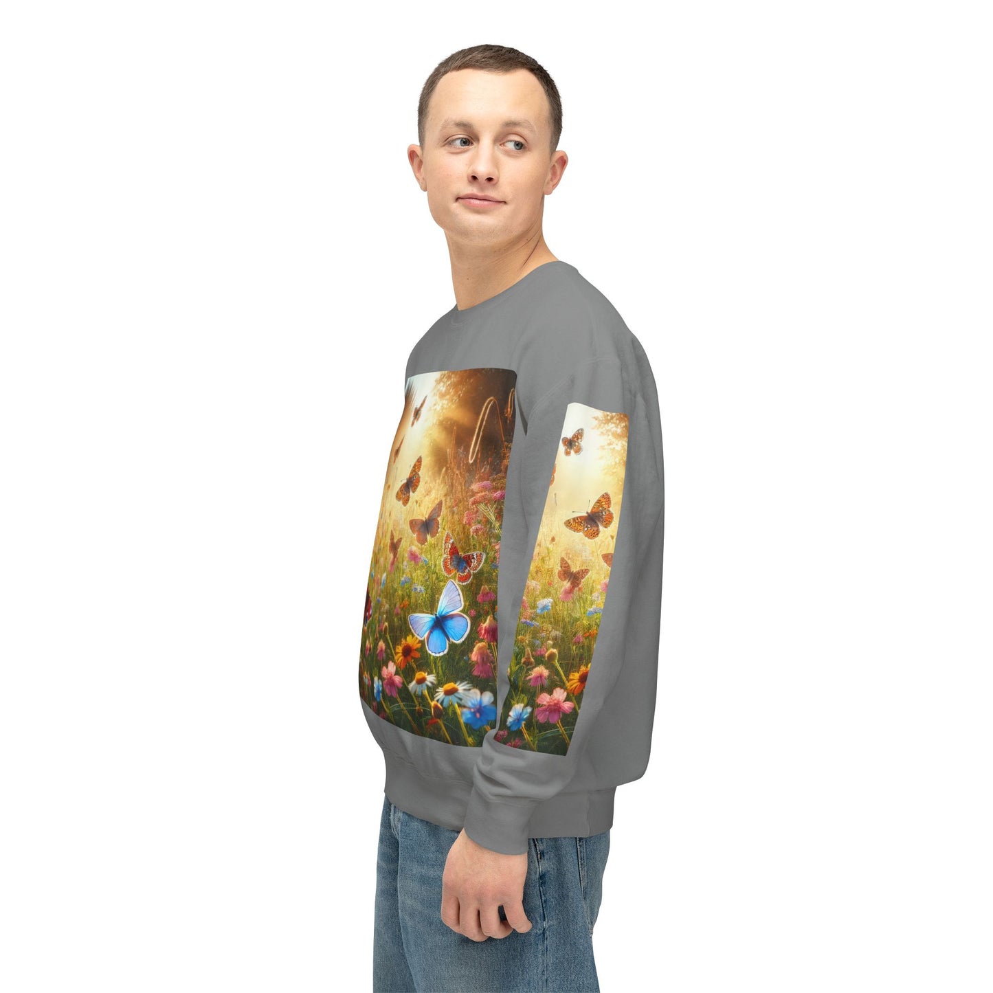 Unisex Lightweight Crewneck Sweatshirt