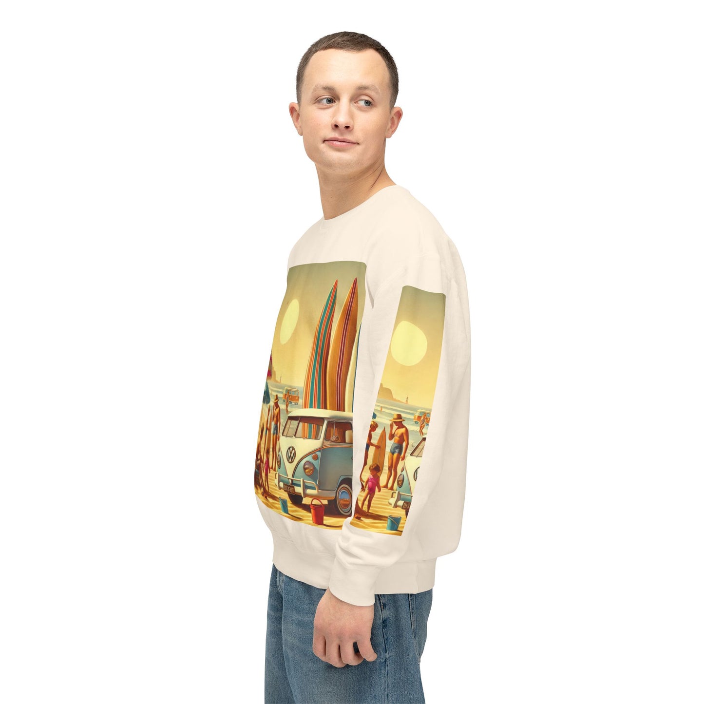 Unisex Lightweight Crewneck Sweatshirt