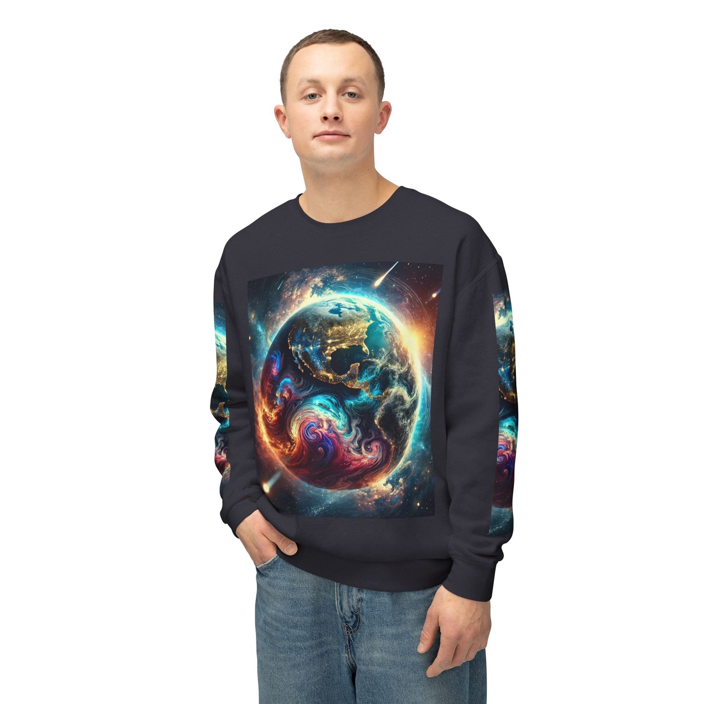 Unisex Lightweight Crewneck Sweatshirt