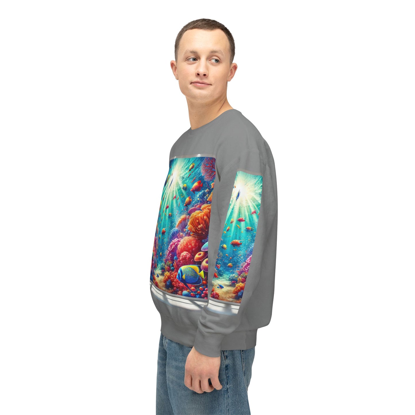 Unisex Lightweight Crewneck Sweatshirt