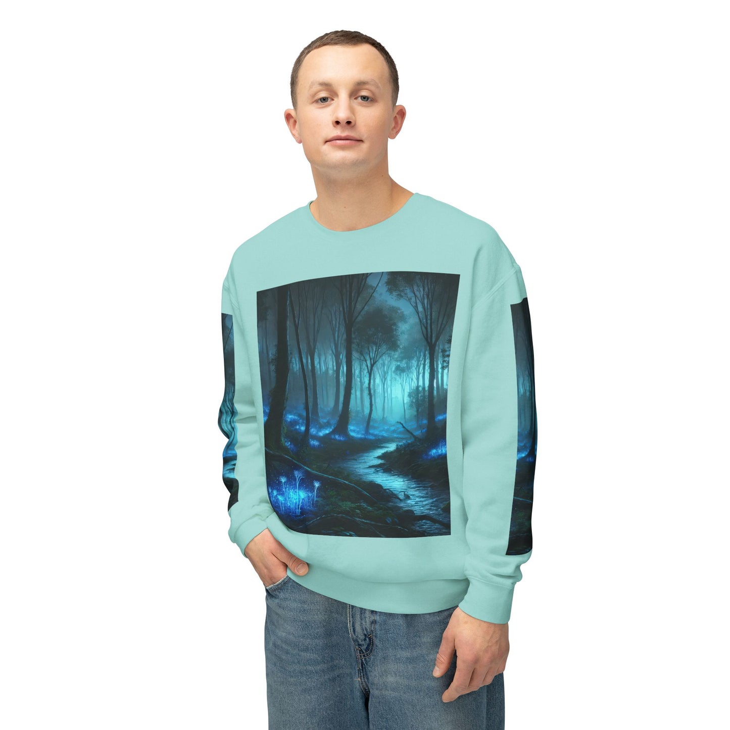 Unisex Lightweight Crewneck Sweatshirt