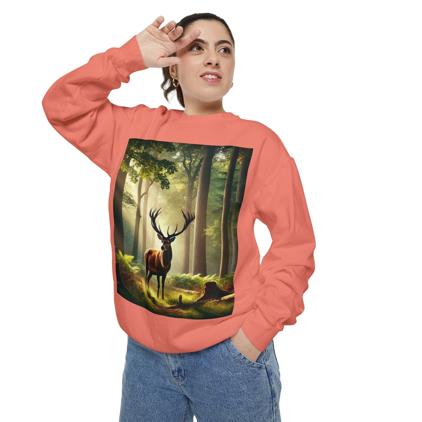 Unisex Garment-Dyed Sweatshirt