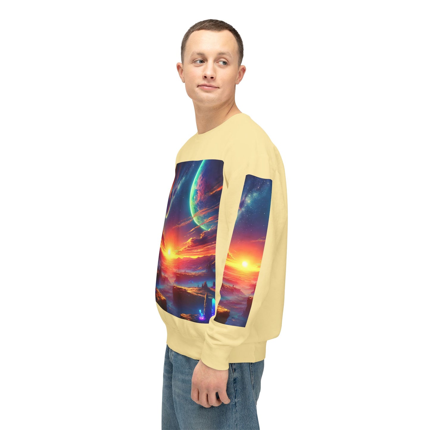 Unisex Lightweight Crewneck Sweatshirt