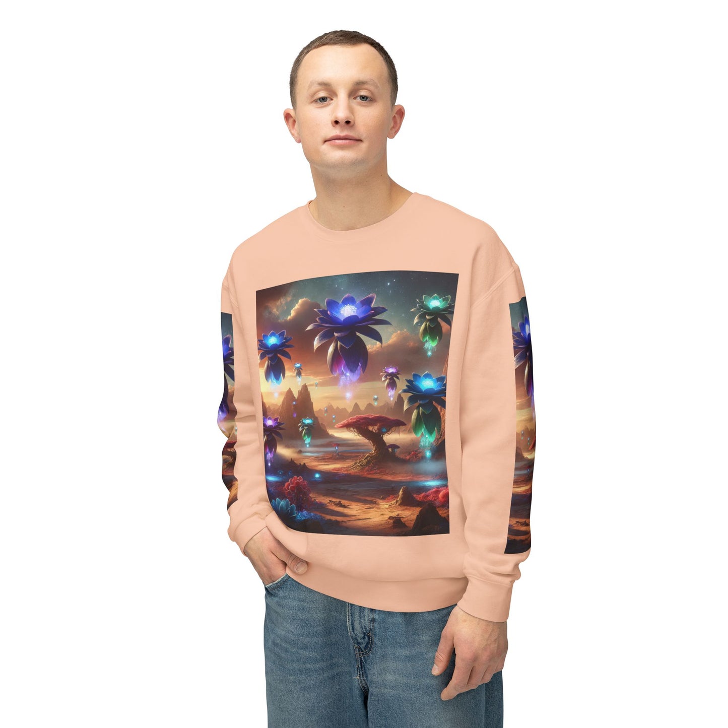 Unisex Lightweight Crewneck Sweatshirt