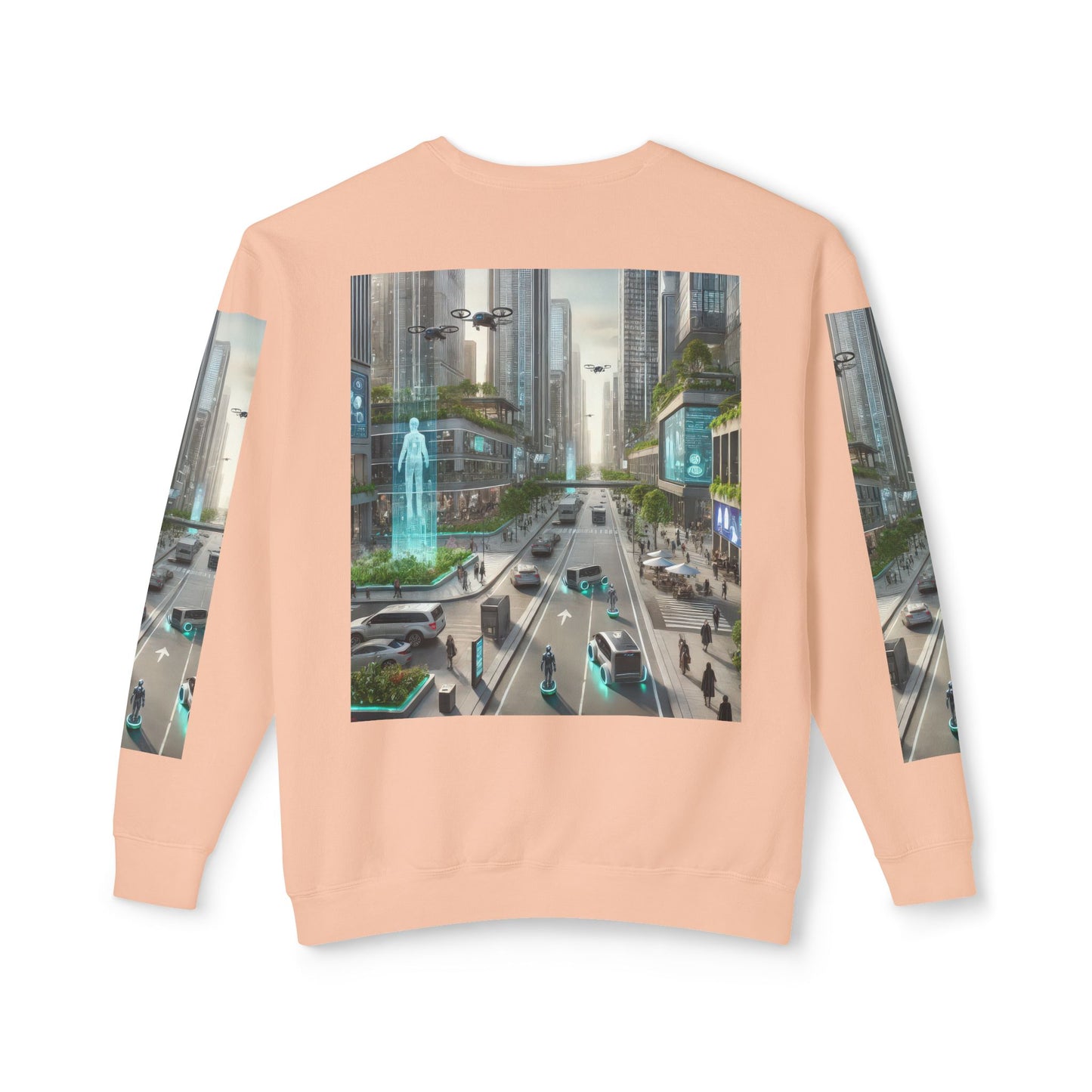 Unisex Lightweight Crewneck Sweatshirt