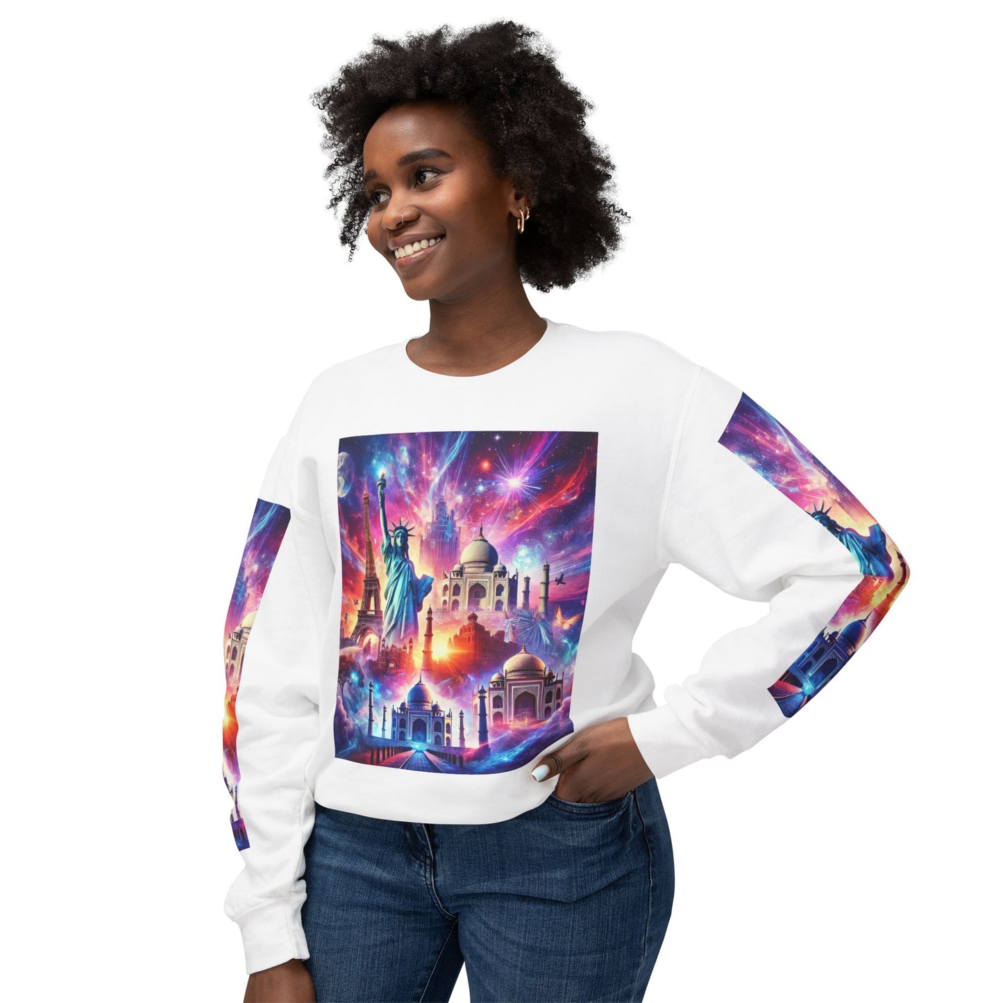 Unisex Lightweight Crewneck Sweatshirt