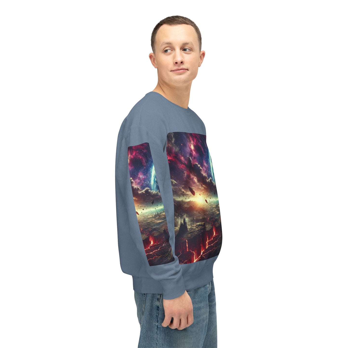 Unisex Lightweight Crewneck Sweatshirt