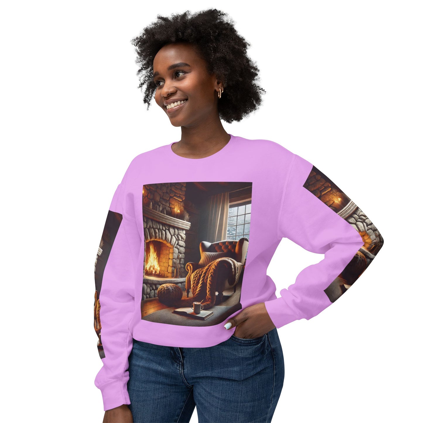 Unisex Lightweight Crewneck Sweatshirt