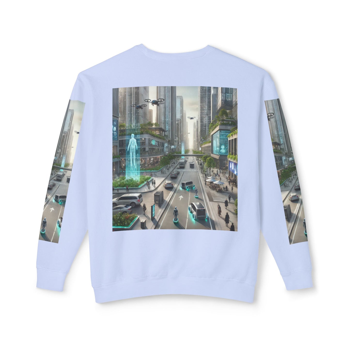 Unisex Lightweight Crewneck Sweatshirt