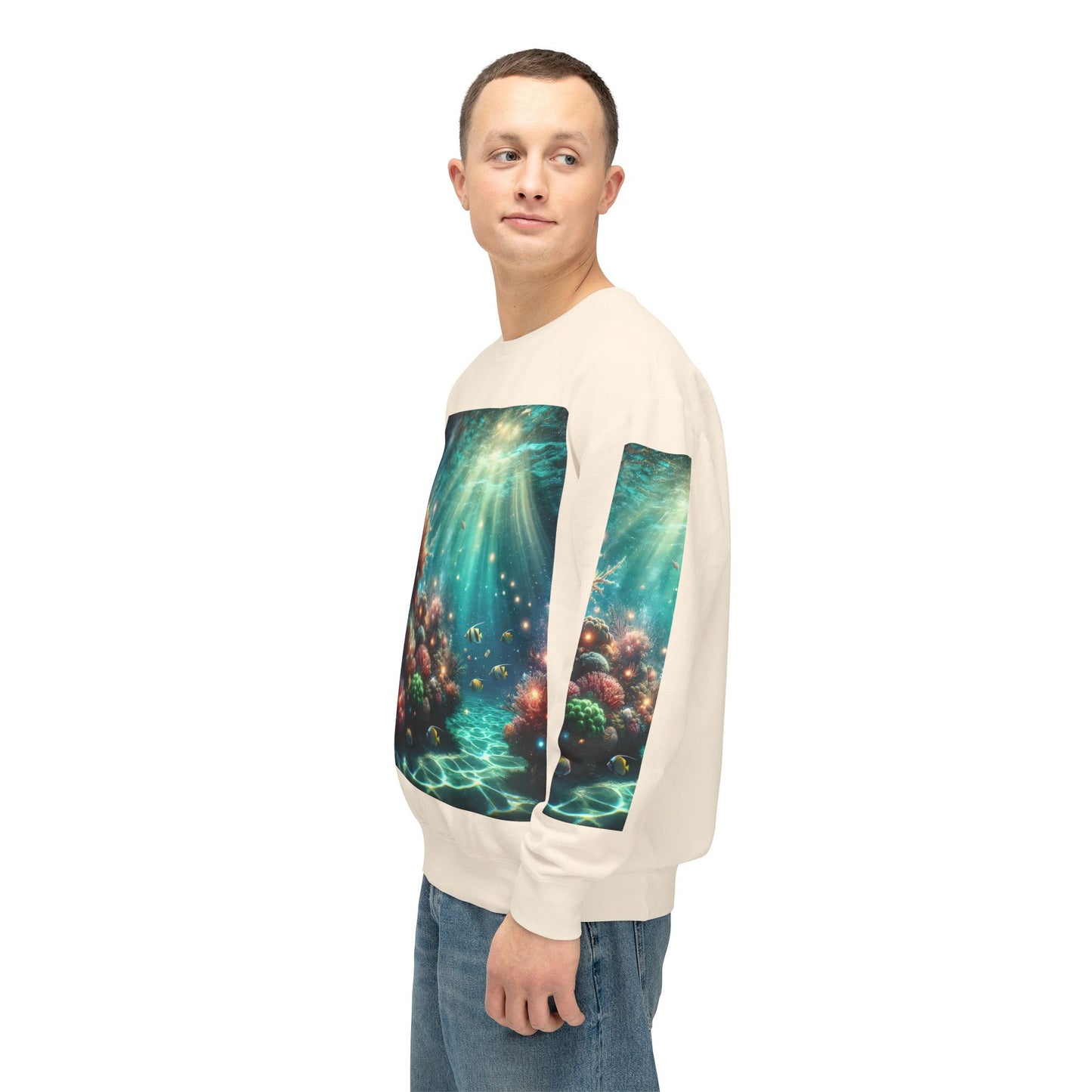 Unisex Lightweight Crewneck Sweatshirt