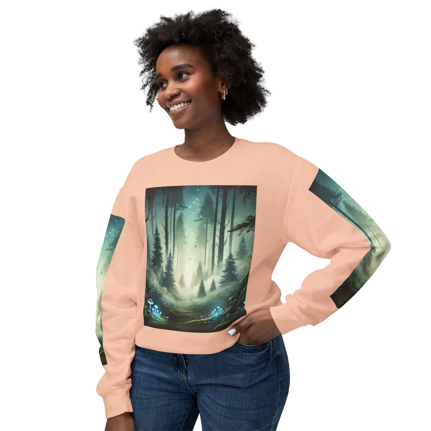 Unisex Lightweight Crewneck Sweatshirt