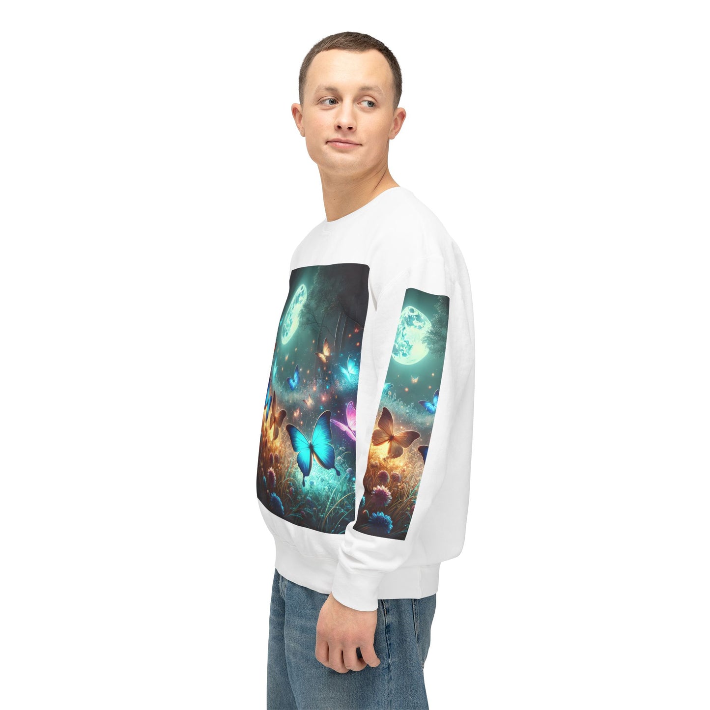 Unisex Lightweight Crewneck Sweatshirt