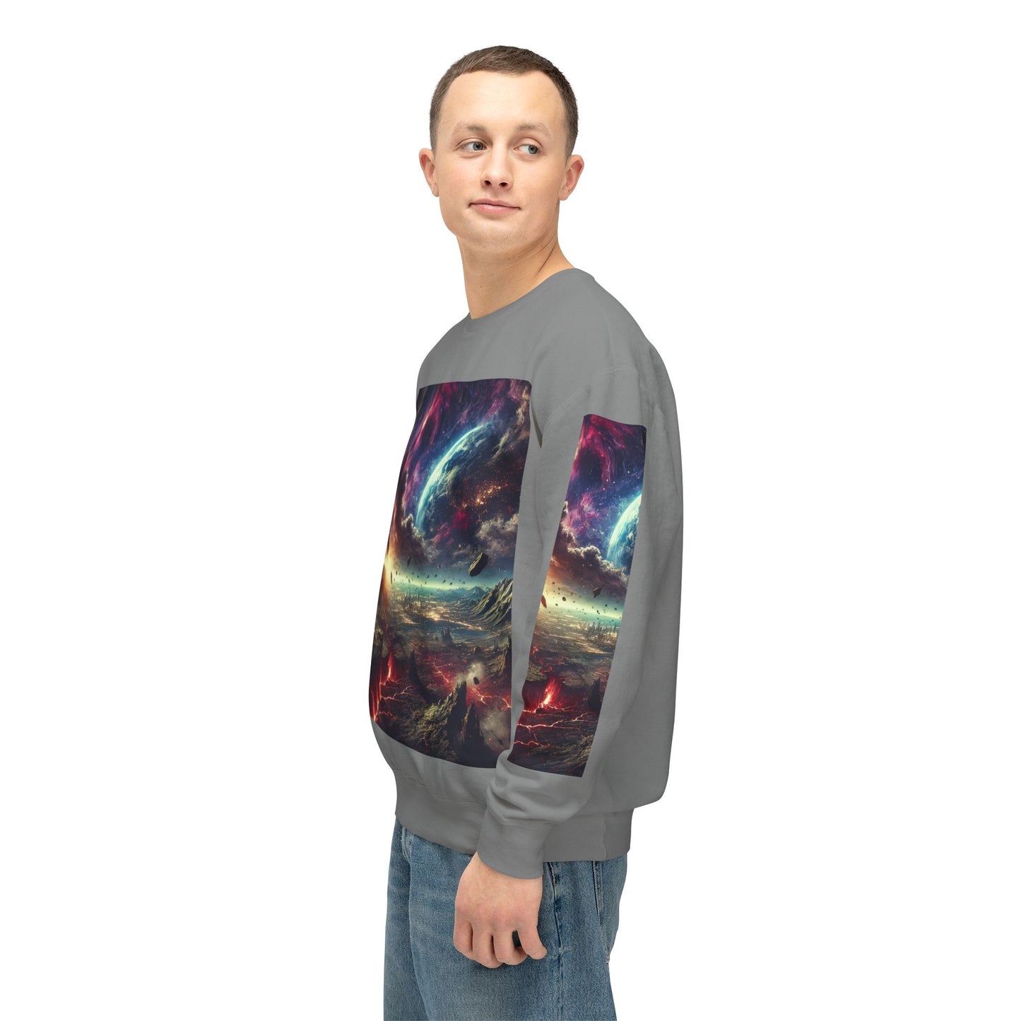 Unisex Lightweight Crewneck Sweatshirt