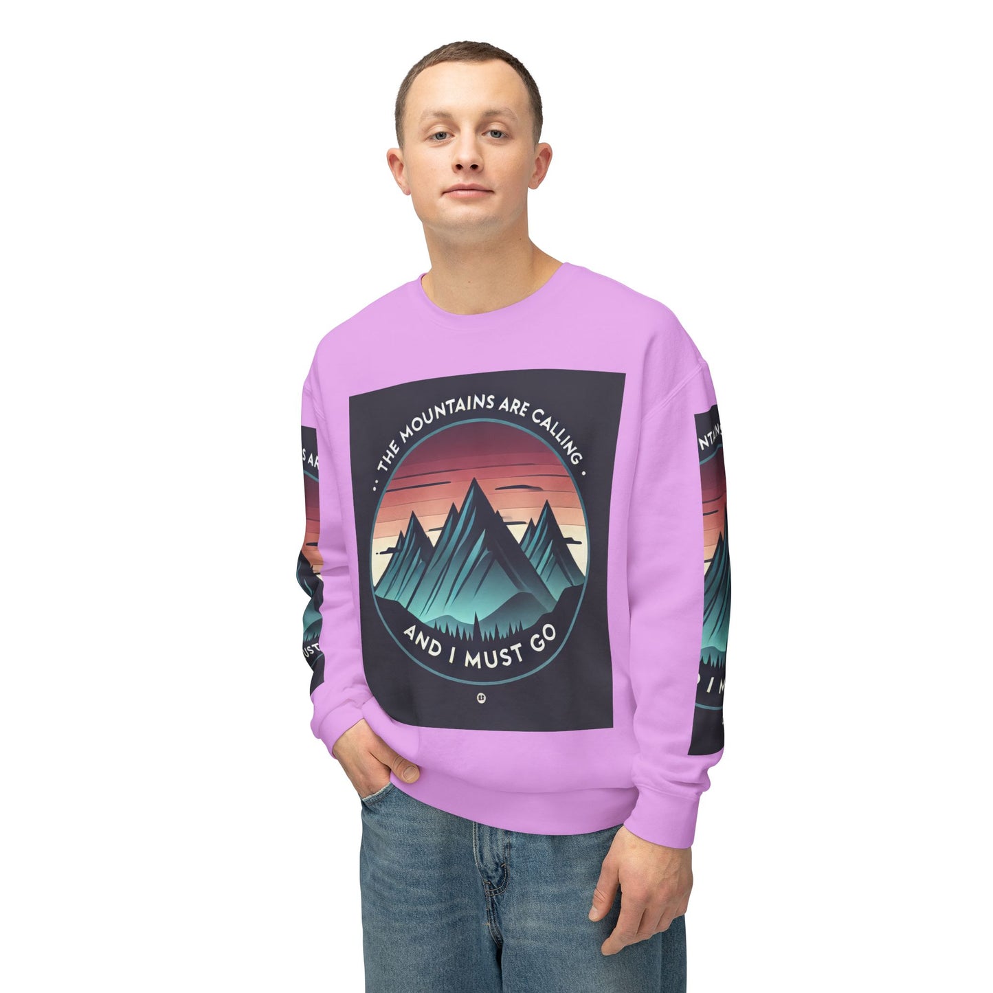 Unisex Lightweight Crewneck Sweatshirt