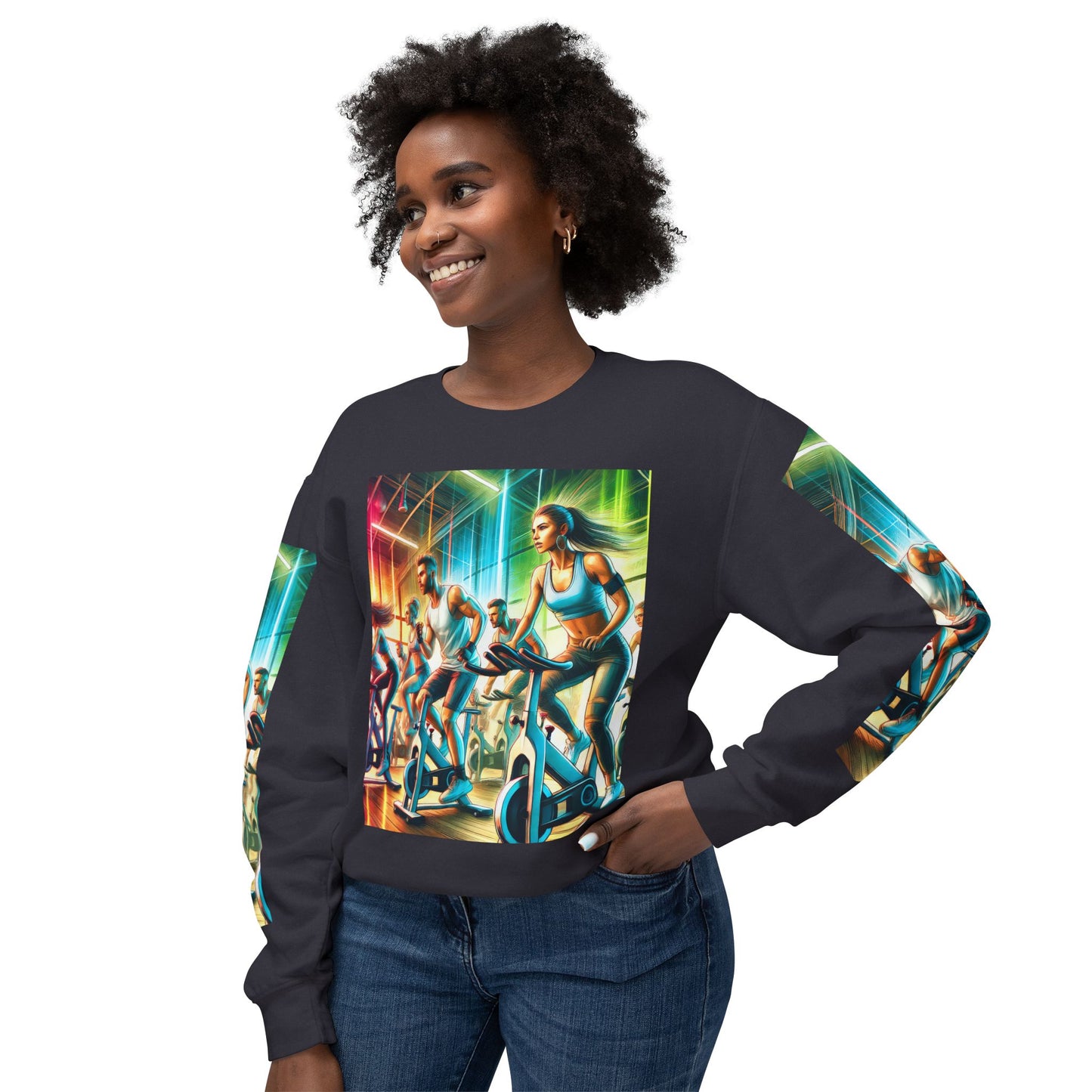 Unisex Lightweight Crewneck Sweatshirt