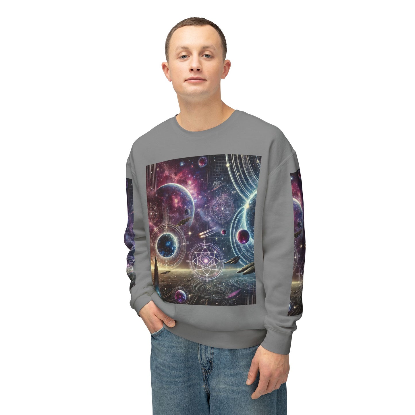 Unisex Lightweight Crewneck Sweatshirt