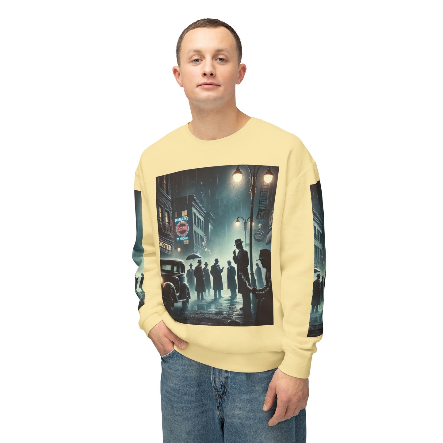 Unisex Lightweight Crewneck Sweatshirt