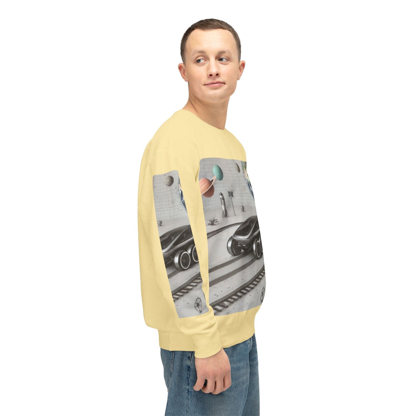 Unisex Lightweight Crewneck Sweatshirt