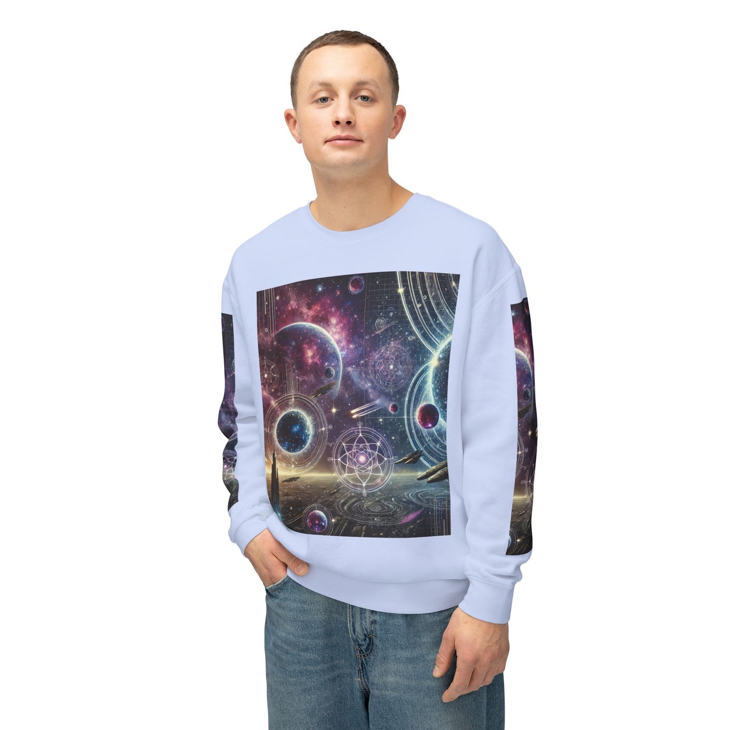 Unisex Lightweight Crewneck Sweatshirt