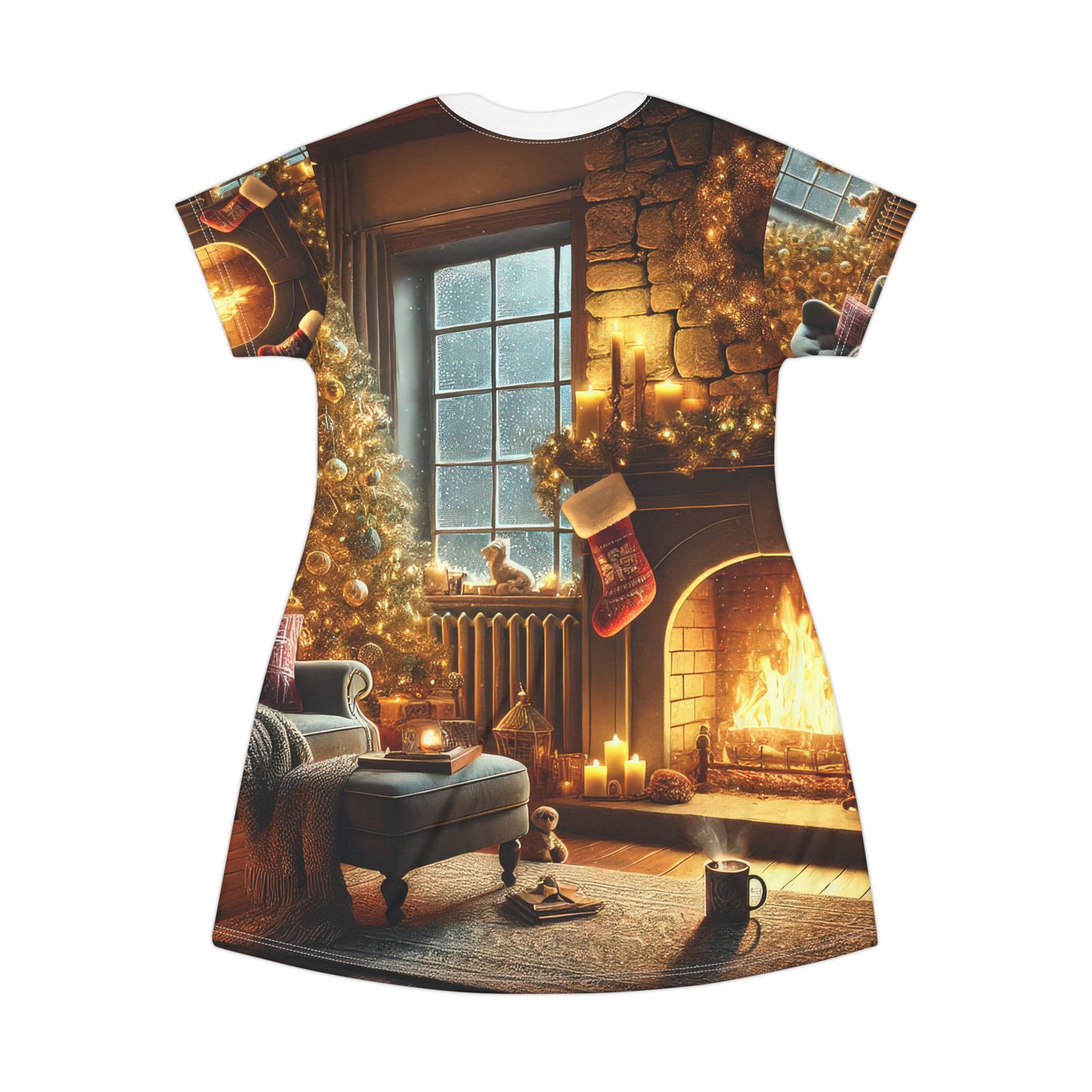 T-Shirt Dress (AOP)