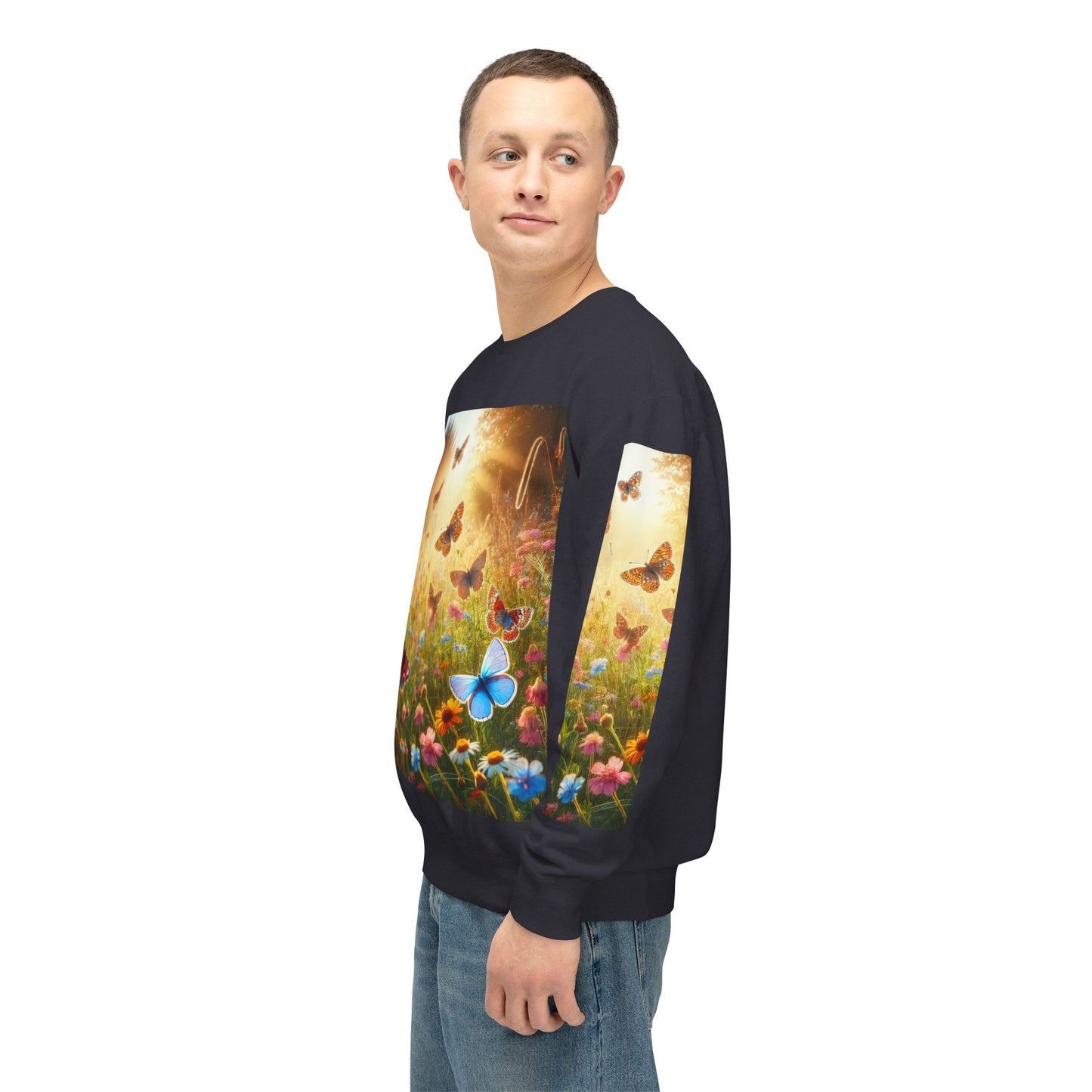 Unisex Lightweight Crewneck Sweatshirt