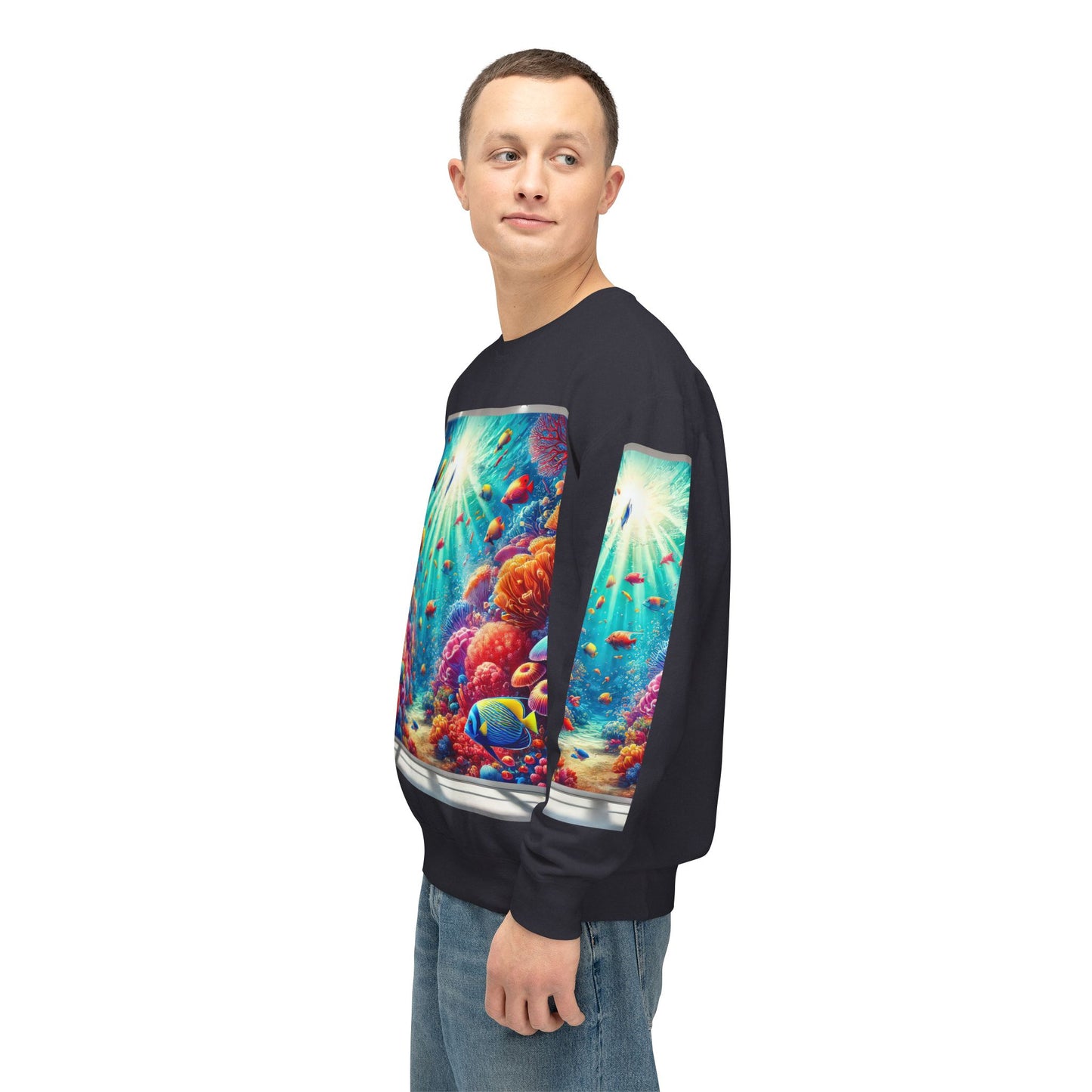 Unisex Lightweight Crewneck Sweatshirt